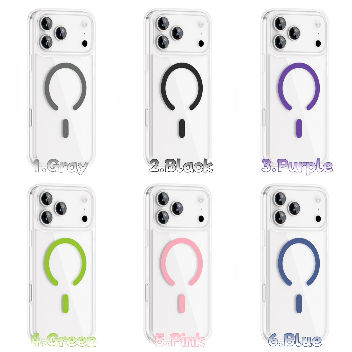 iPhone 15 Clear MagSafe Case