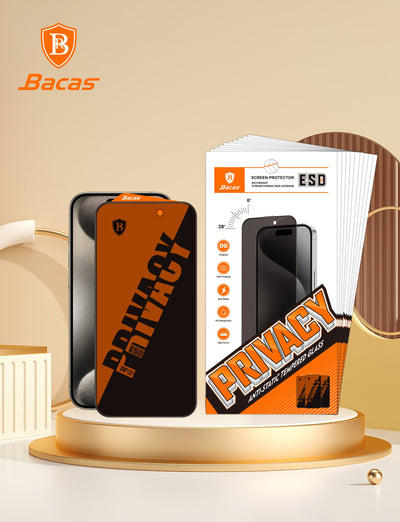 Bacas iPhone 16 Pro Max Privacy Screen Guard