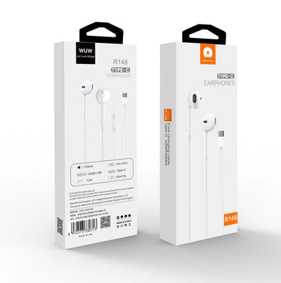 WUW-R148 Type-C Wired Earphones