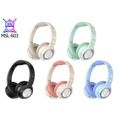 MSL-603 LED Bluetooth Headphones