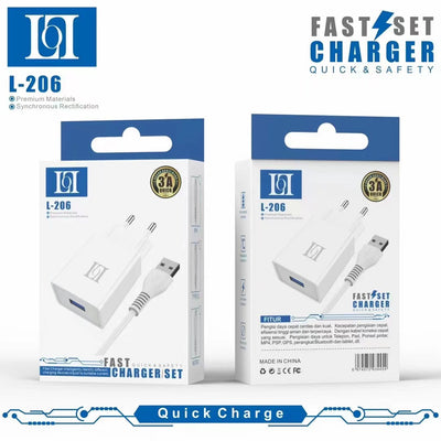LOL L-206 3A Charger - Micro