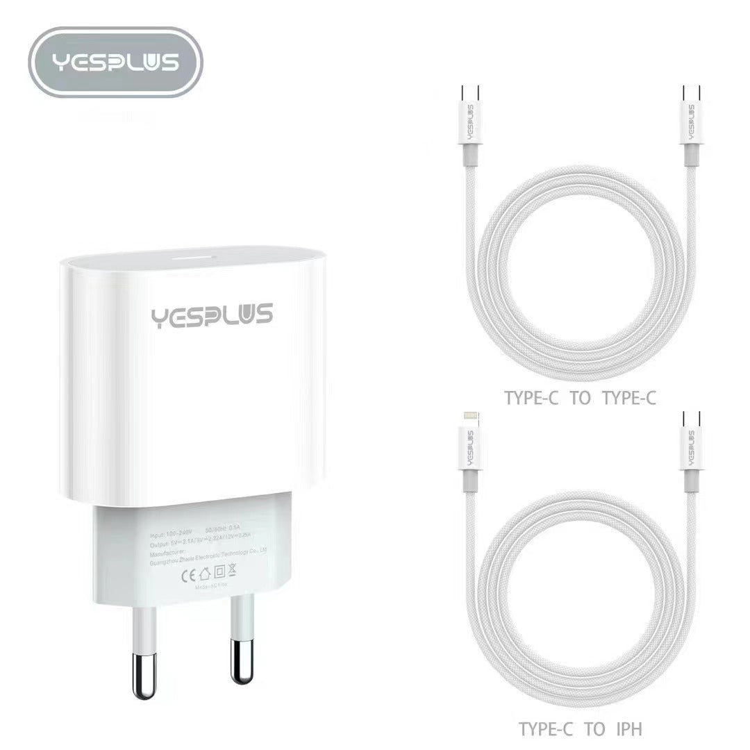 YESPLUS YS-1121 27W PD Type-C Charger