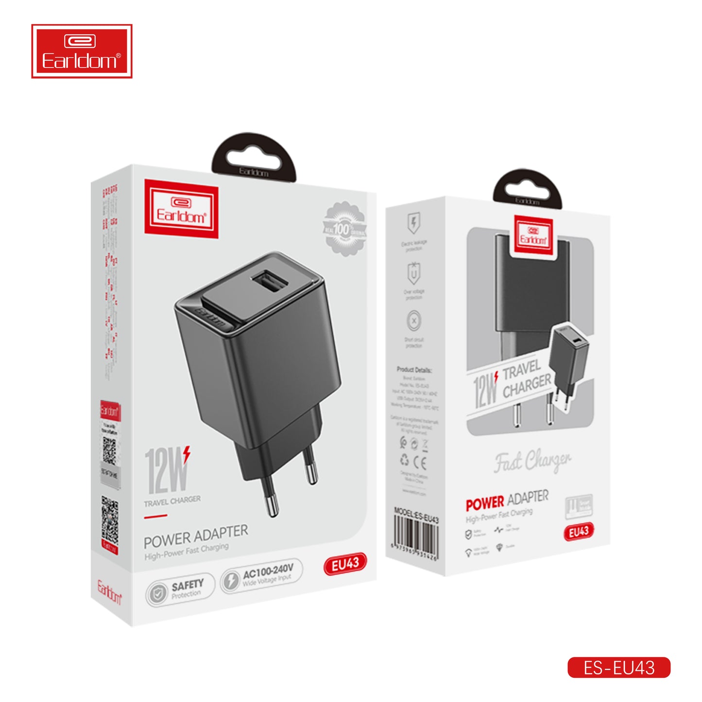 Earldom EU43 5V2A Charger - Type-C