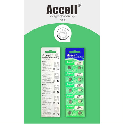 Accell AG3/LR41 Watch Battery