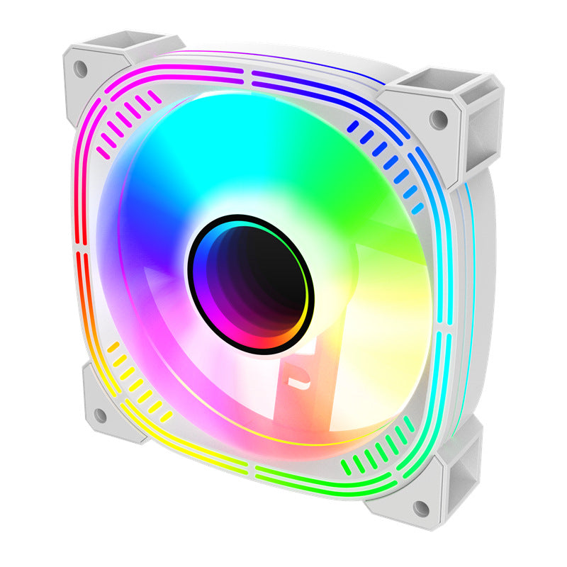 Lin-002 PWM/ARGB 12cm Case Fan White