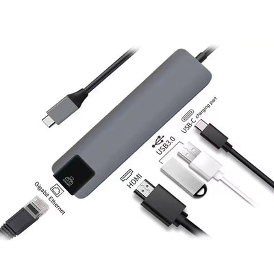 Type-C 5in1 HUB (100MB)