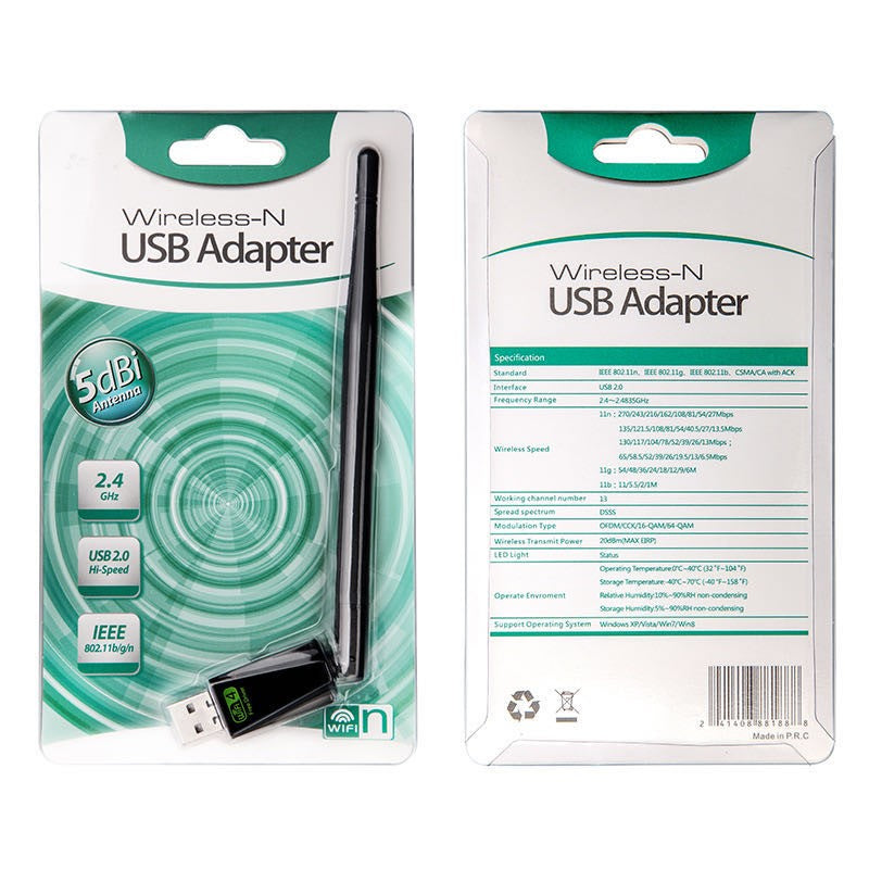 Wireless-N 5DBI Wireless USB Adapter