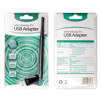 Wireless-N 5DBI Wireless USB Adapter