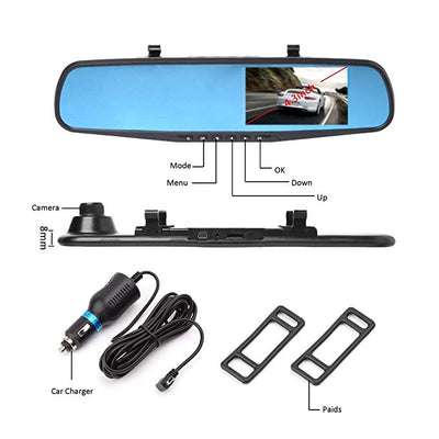 HO6S Dual Lens Dash Camera