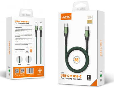 LDNIO LC101 PD 65W 1M Type-C Cable