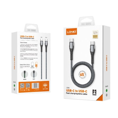 LDNIO LC102 PD 65W 2M Type-C Cable