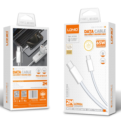 LDNIO LC-902 C-C15 65W 2M Type-C-Type-C Cable