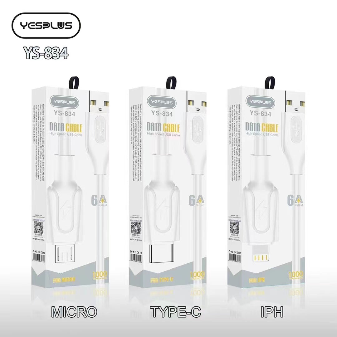 YESPLUS YS-834 6A Type-C Cable