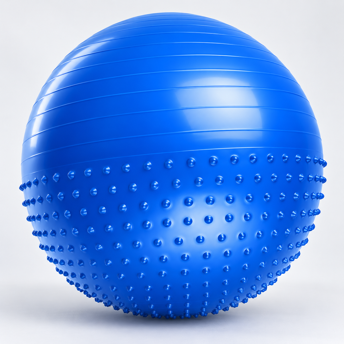 Spiky Massage & Exercise Ball - Blue
