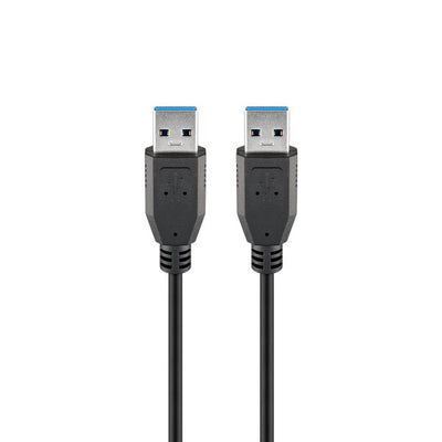 Goobay USB 3.0 M-M SuperSpeed 1.8m Cable - Black