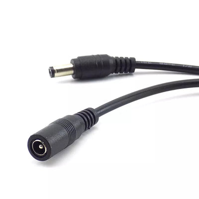 50cm 5.5*2.5 Male-Female DC Extension