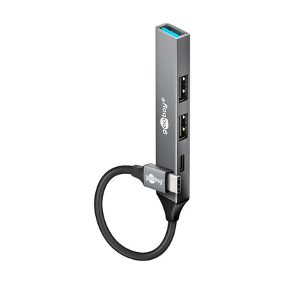 Goobay Slim 4-Port Type C USB Hub