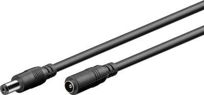 Goobay DC Extension 10m Cable 5.5 x 2.1mm - Black