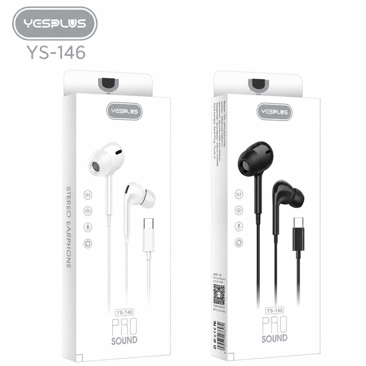 YESPLUS YS-146 Type-C Earphone
