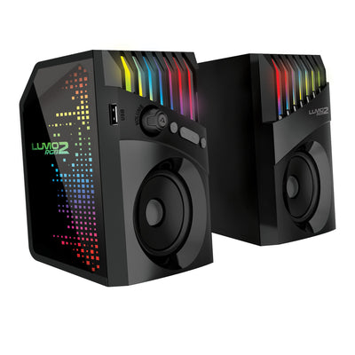 Armaggeddon Lumo 2 RGB 2 0 Stereo Bluetooth Gaming Speakers - additional view