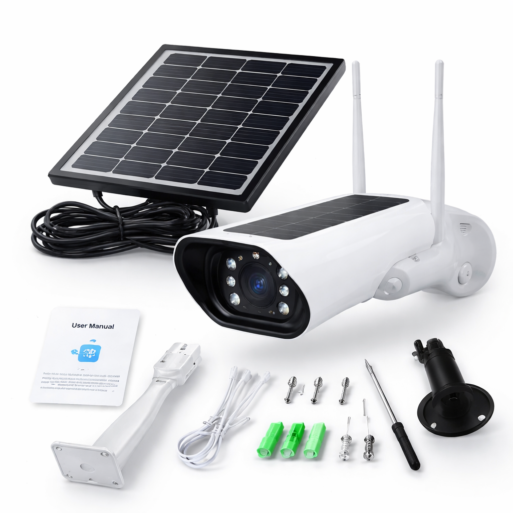 Solar WIFI Bullet Camera (Metal)