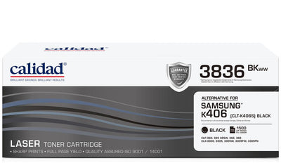 Calidad 3836-BKWW Black Toner alternative for SAMSUNG MLTK406S