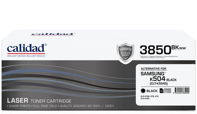 Calidad 3850-BKWW Black Toner alternative for SAMSUNG ML4550 / ML4550 / CLTK504S