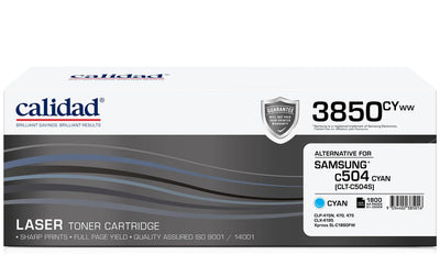 Calidad 3850-CYWW Cyan Toner alternative for SAMSUNG ML4550 / ML4550 / CLTK504S