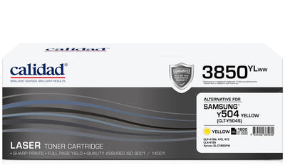 Calidad 3850-YLWW Yellow Toner alternative for SAMSUNG ML4550 / ML4550 / CLTK504S