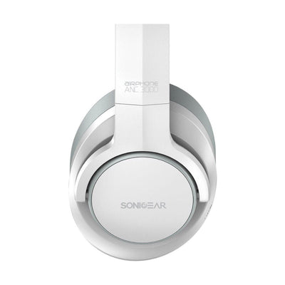 Sonicgear Airphone ANC 3000 Active Noise Cancelling Headphone White Light Grey - additional view