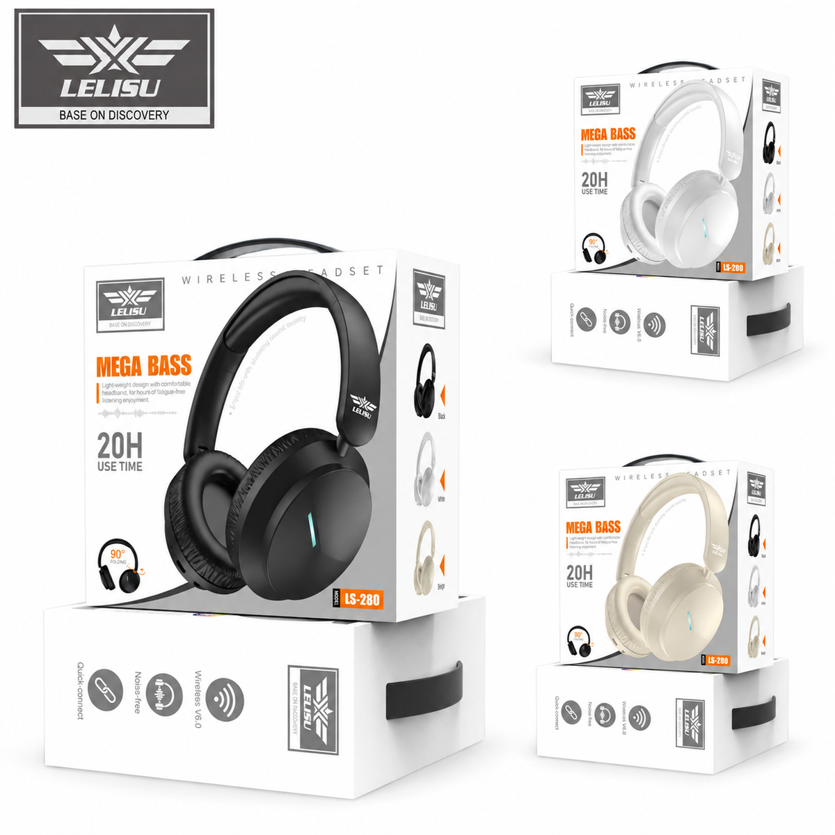 Lelisu LS-280 Wireless Headphones