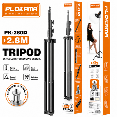 Plokama PK-280D Tripod 2.8m Stand