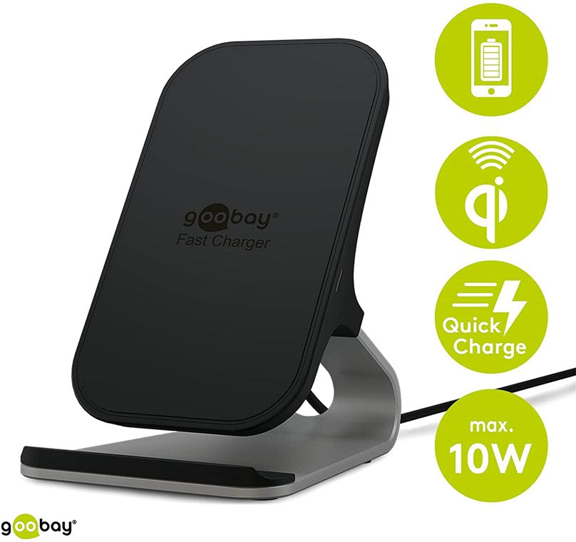 Goobay Wireless Qi Desktop 10W Fast Charger - additional view