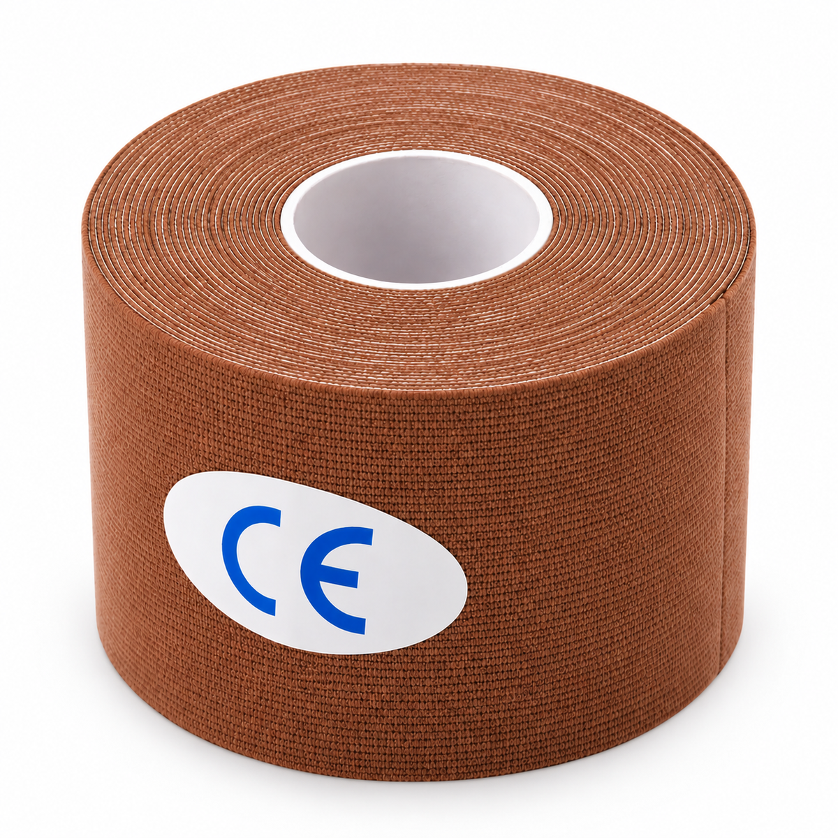 Kinesiology Tape – Elastic Sports & Muscle Support Tape (5cm*5cm) - Brown