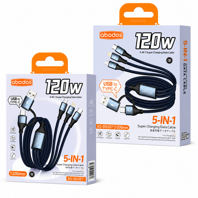 Abodos AS-DS357 5in1 120W 1.2m Cable