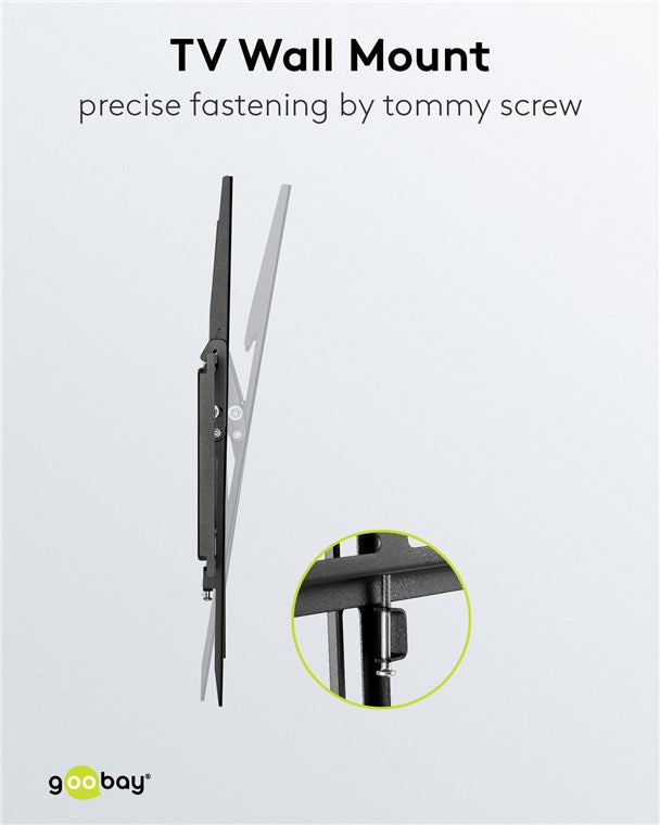 Goobay TV Wall Mount Basic Tilt For Tvs From 37 To 70 - additional view