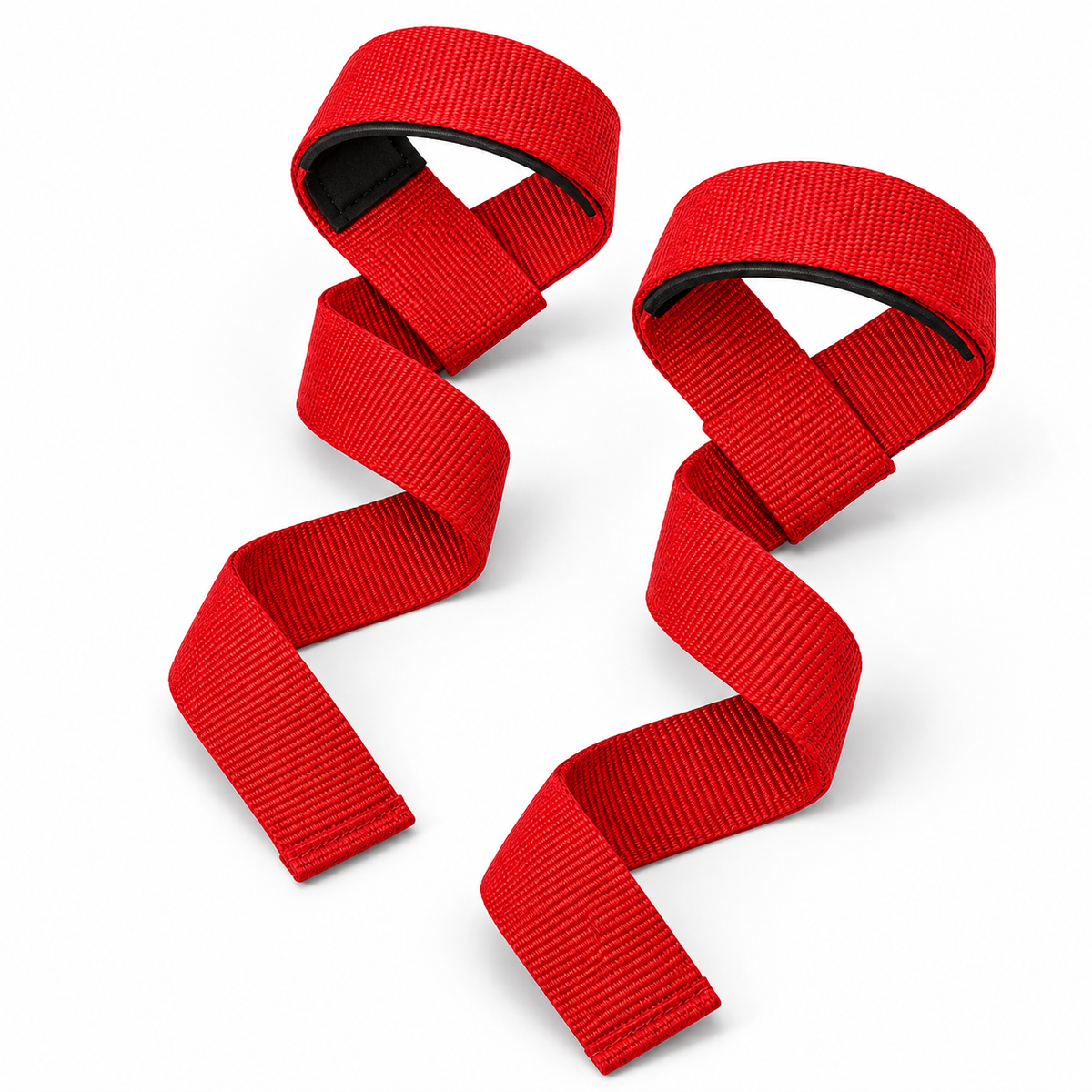 Weightlifting Wrist Straps – Red