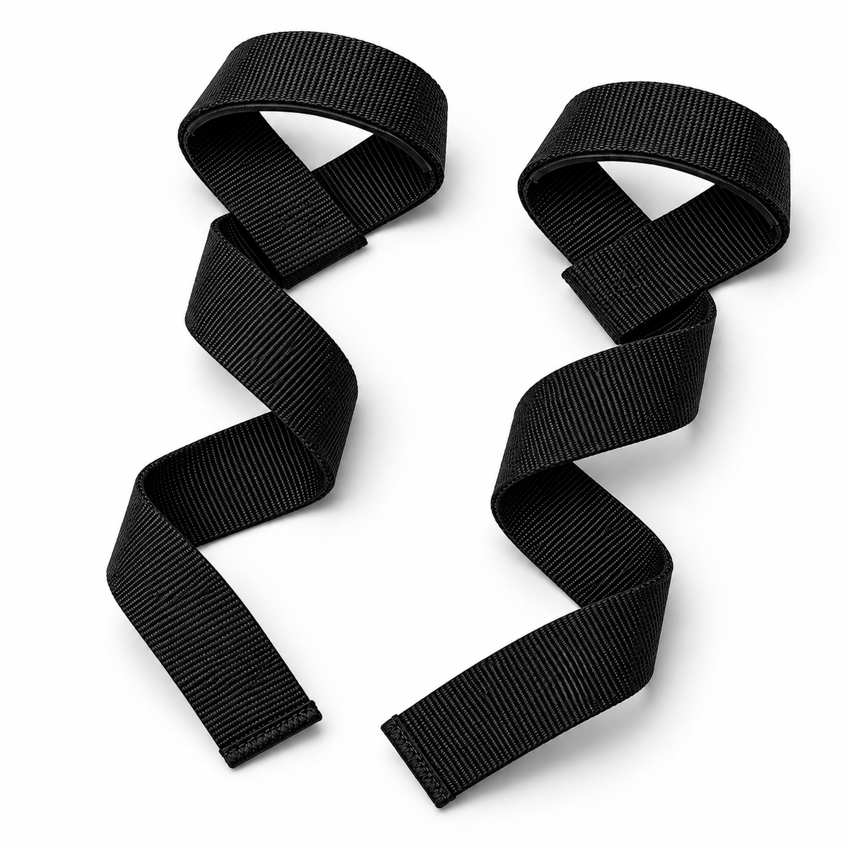 Weightlifting Wrist Straps – Black