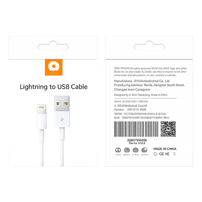 WUW-X83 2A 1M iPhone Cable