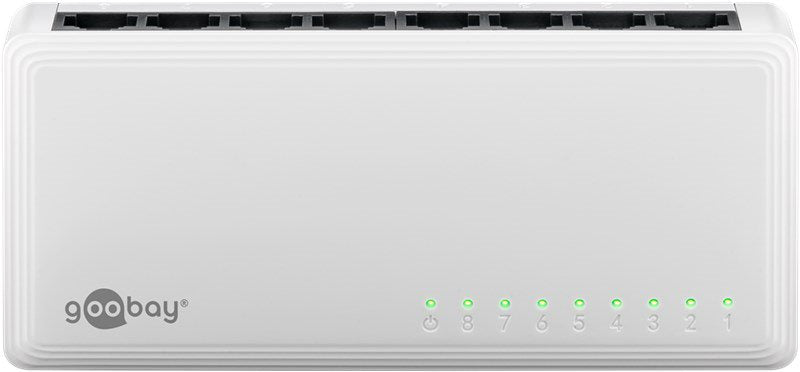 Goobay 8-Port Gigabit Ethernet Switch