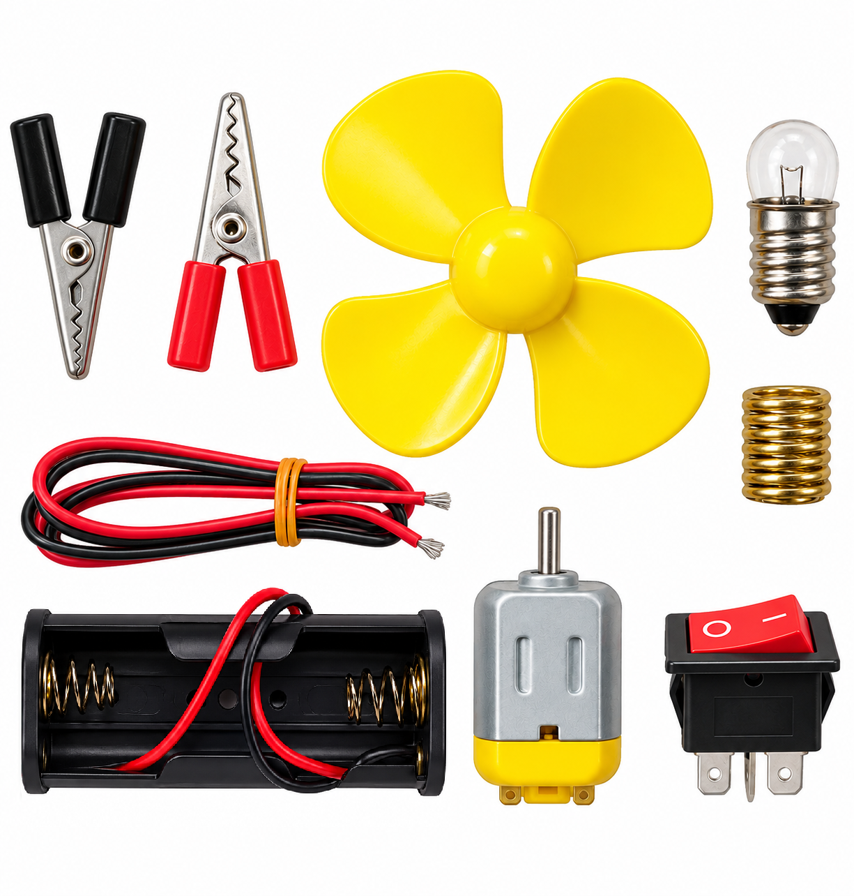 School Project - DIY Electric Fan Science Experiment Kit