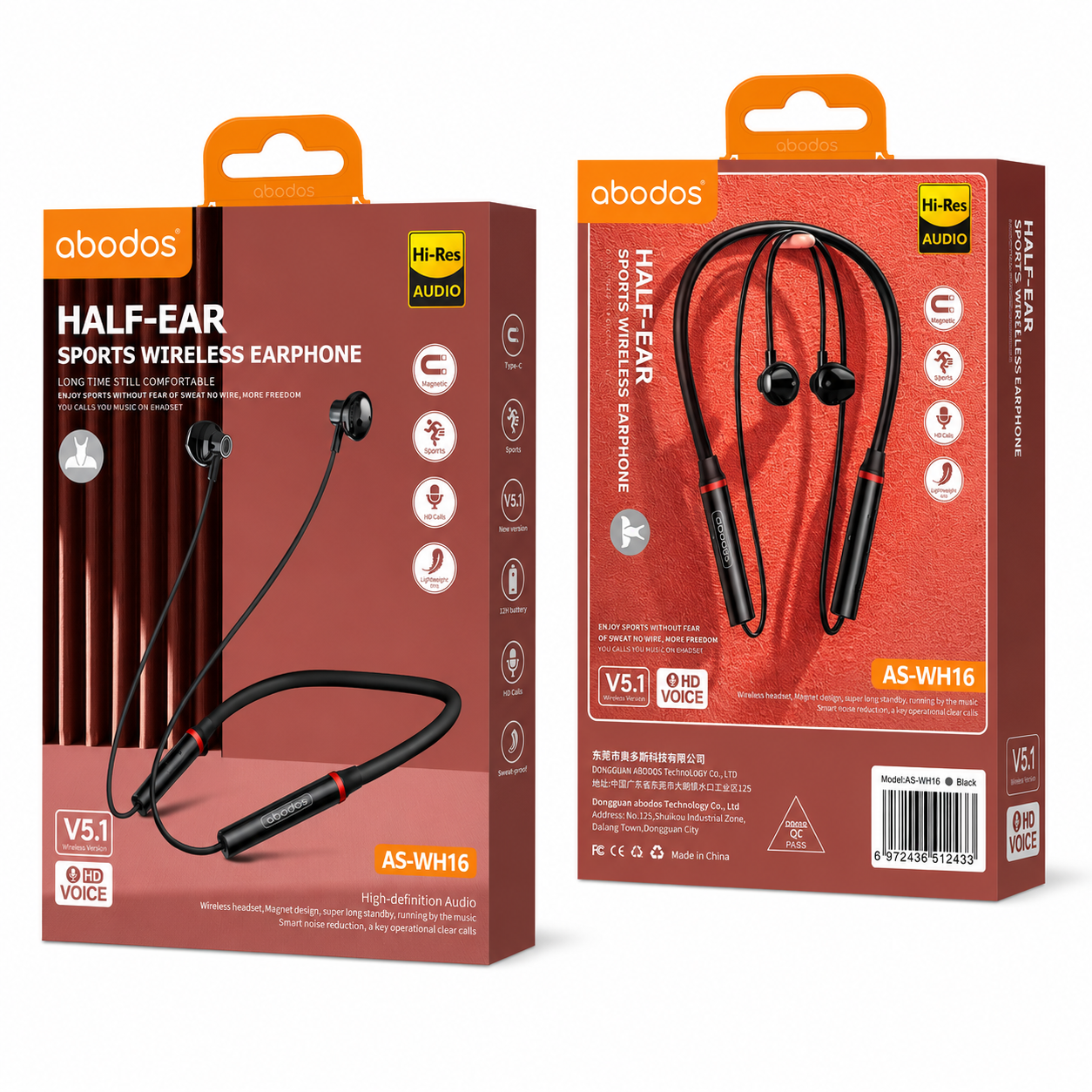 Abodos AS-WH16 Earphones