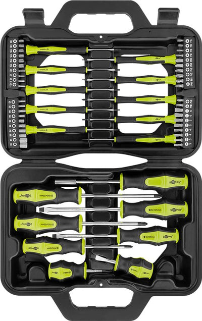 Goobay 58-Piece Precision Screwdriver Case