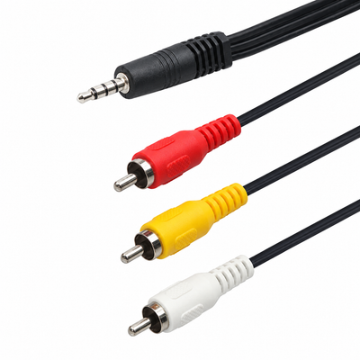 TRRS AUX - 3 RCA Cable