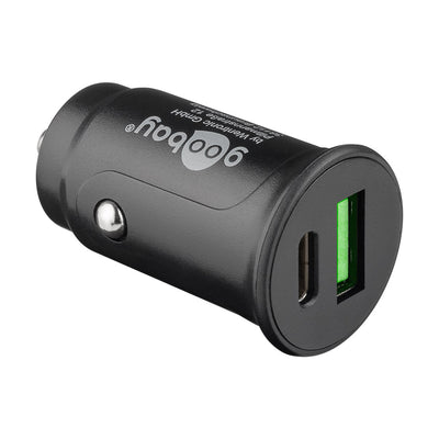 Goobay Dual USB Fast USB C PD 27W Car Charger - additional view