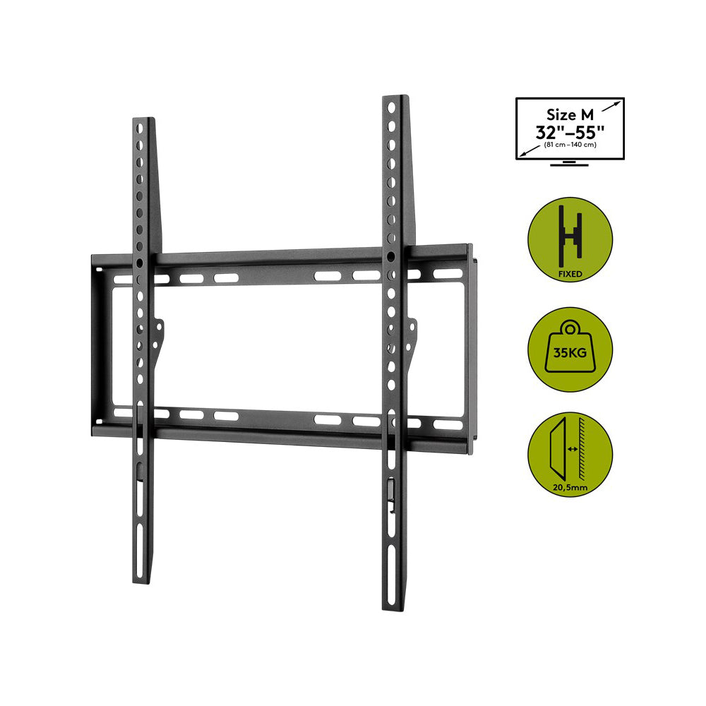 Goobay TV Wall Mount Basic Fixed M For Tvs From 32 To 55 - additional view