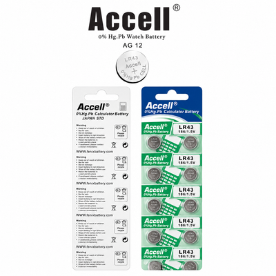 Accell AG12/LR43 Watch Battery