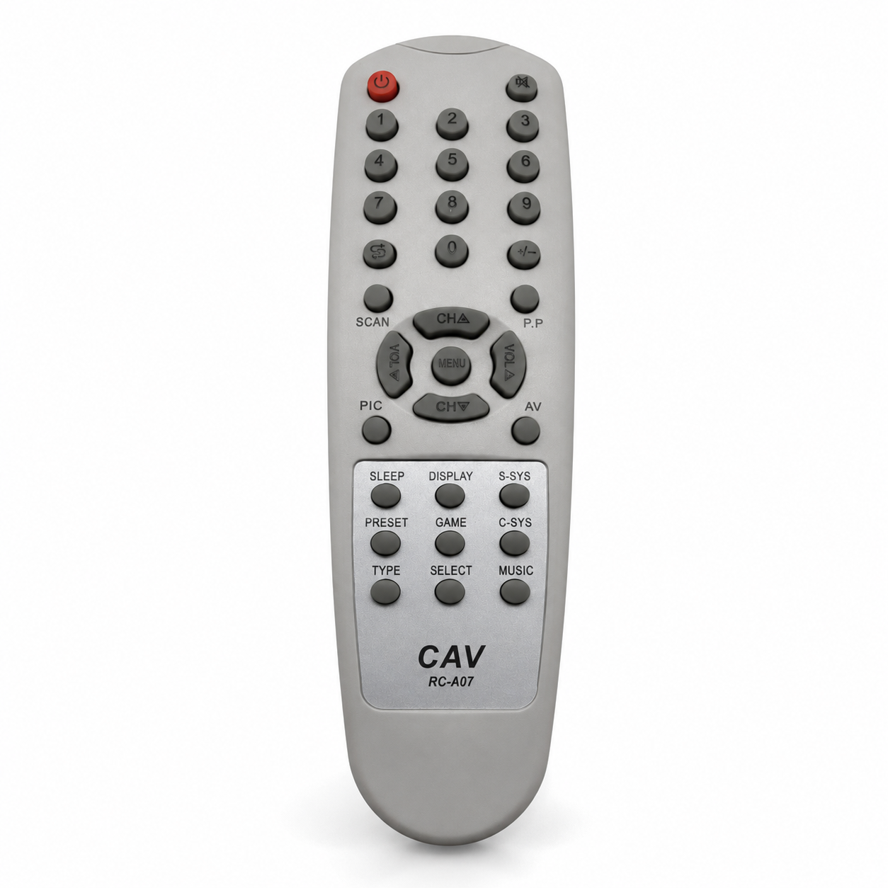 Logik RC-A07 TV Compatible Remote