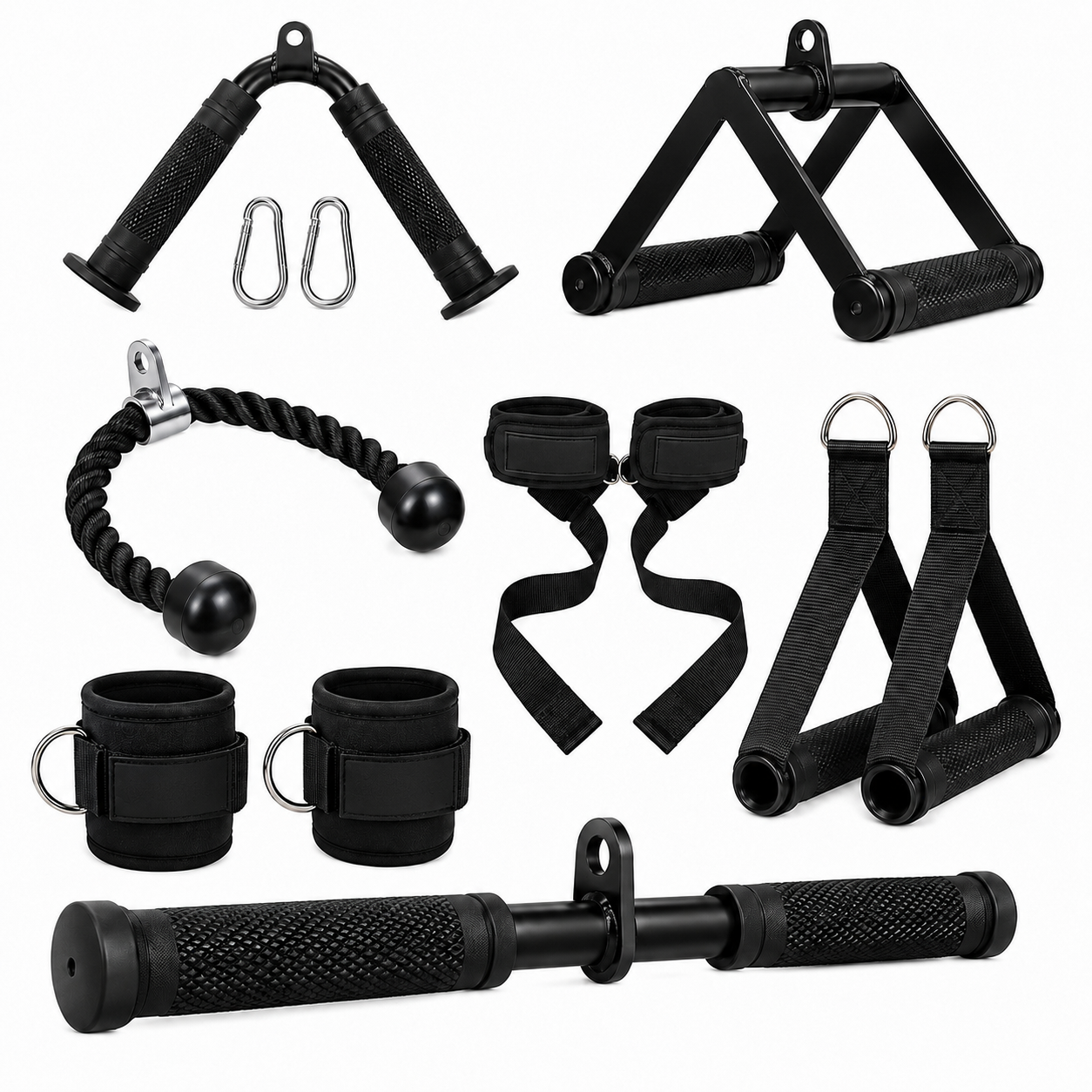 Cable Machine Attachment Set