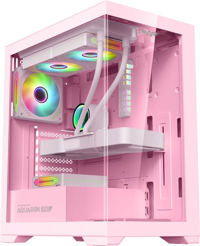 Armaggeddon Aquaron Pro ATX Gaming Case Pink - additional view